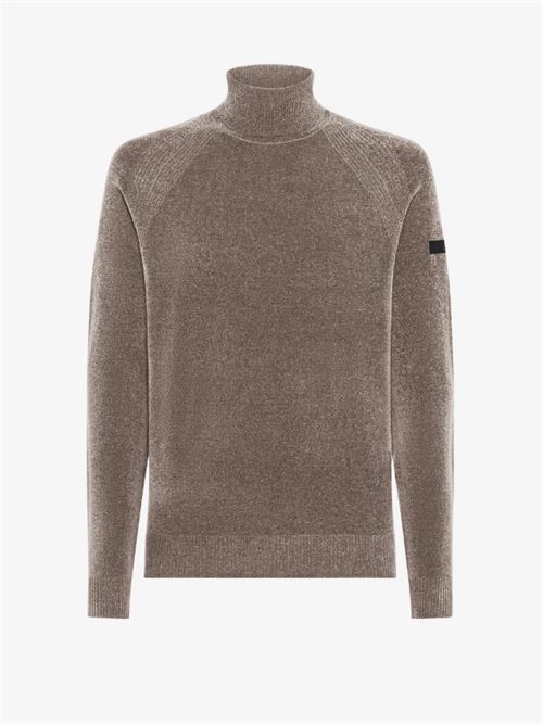 VELVET TURTLENECK KNIT RRD- ROBERTO RICCI DESIGN | W2513387 TABACCO